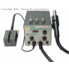 QUICK 706W+ ESTACION DE TRABAJO 2 EN 1 PISTOLA DE CALOR Y CAUTIN 480C