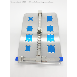 PORTALOGICA METAL ECONOMICA CON BASE PARA REBALL