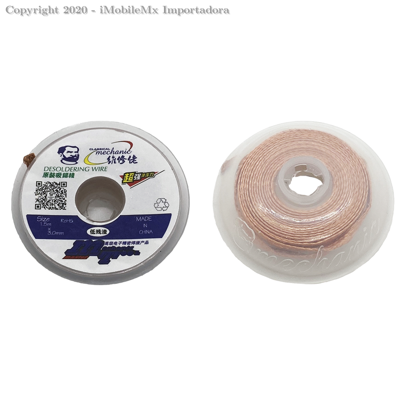 MALLA MECHANIC 3 MM X 1.5 MTS