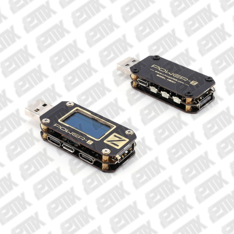 POWER Z KM001Pro USB-A QC3.0 PD TESTER VOLTAJE Y CORRIENTE AMPERAJE ANALIZADOR USB