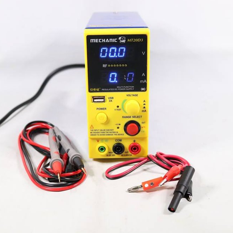 MECHANIC MT20D3 FUENTE DE PODER REGULADA 20V 3AMPS 4 DIGITOS