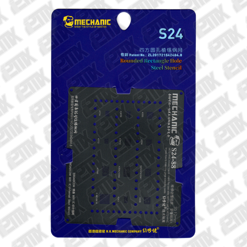 MECHANIC S24-88 STENCIL BROADCOM WIFI IC UNIVERSAL