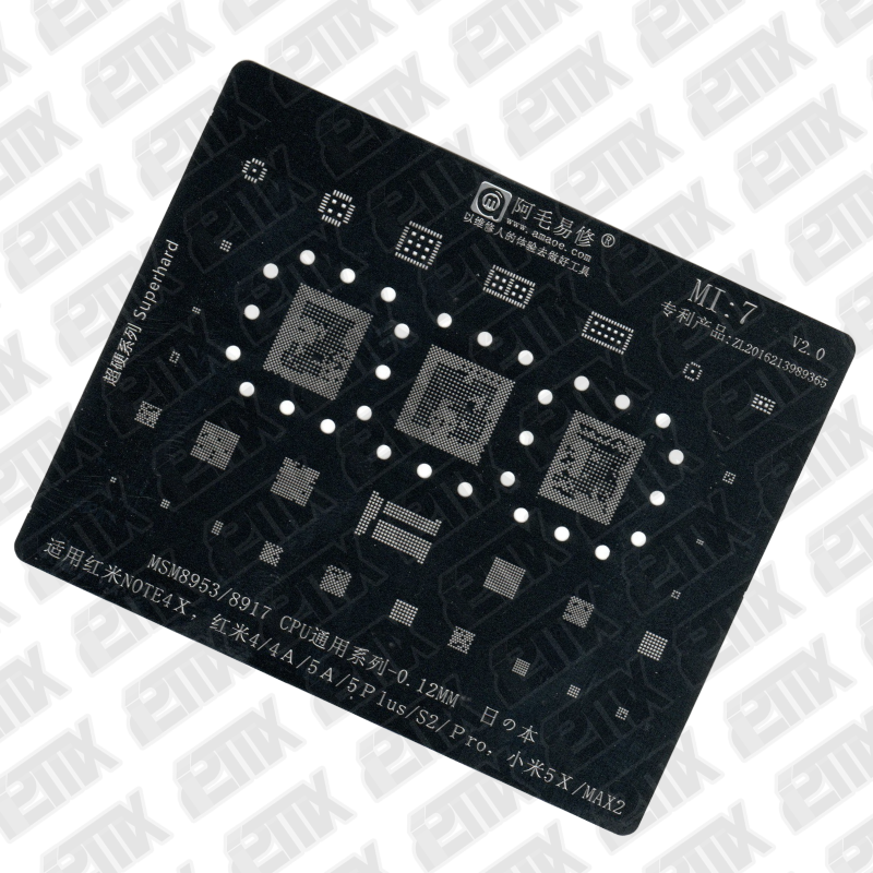 STENCIL AMAOE MI7 MSM8953 MSM8917 CPU XIAOMI 4X 4A 5A 5 PLUS S2 S2 PRO