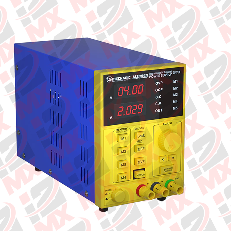 MECHANIC M3005D FUENTE DE PODER REGULADA 30V 5AMPS 4 DIGITOS