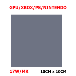 PAD TERMICO GRIS 17W/MK 10CM X 10CM CALIBRE 2.5MM