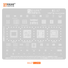 STENCIL AMAOE MI17 NOTE 10/10 PRO K40/ POCO M3 PRO POCO M4 PRO POCO X3 GT MT6891Z/MT6893Z MT6877V MT6833V 700/810/920/1080/1100/