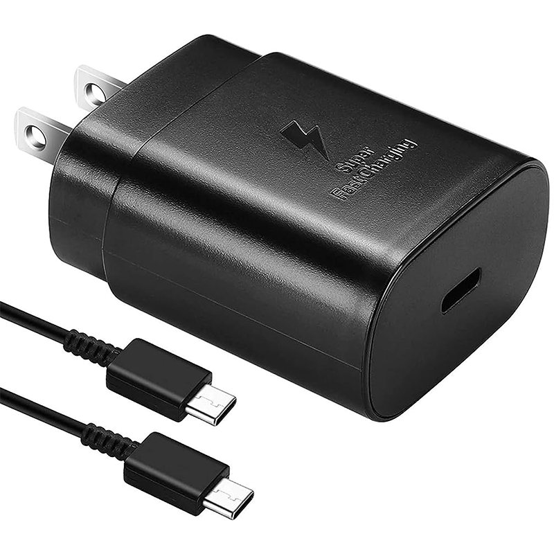 SAMSUNG SUPER FAST CHARGING NEGRO 25W TIPO C - TIPO C