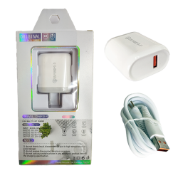 CELMEX CDQ-T21-TC COMBO CARGADOR TIPO C QUALCOMM 3.0