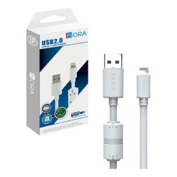 CABLE LIGHTING IPHONE 1HORA 1 METRO CAB075-B BLANCO