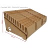ORGANIZADOR DE MADERA PARA 30 TELEFONOS