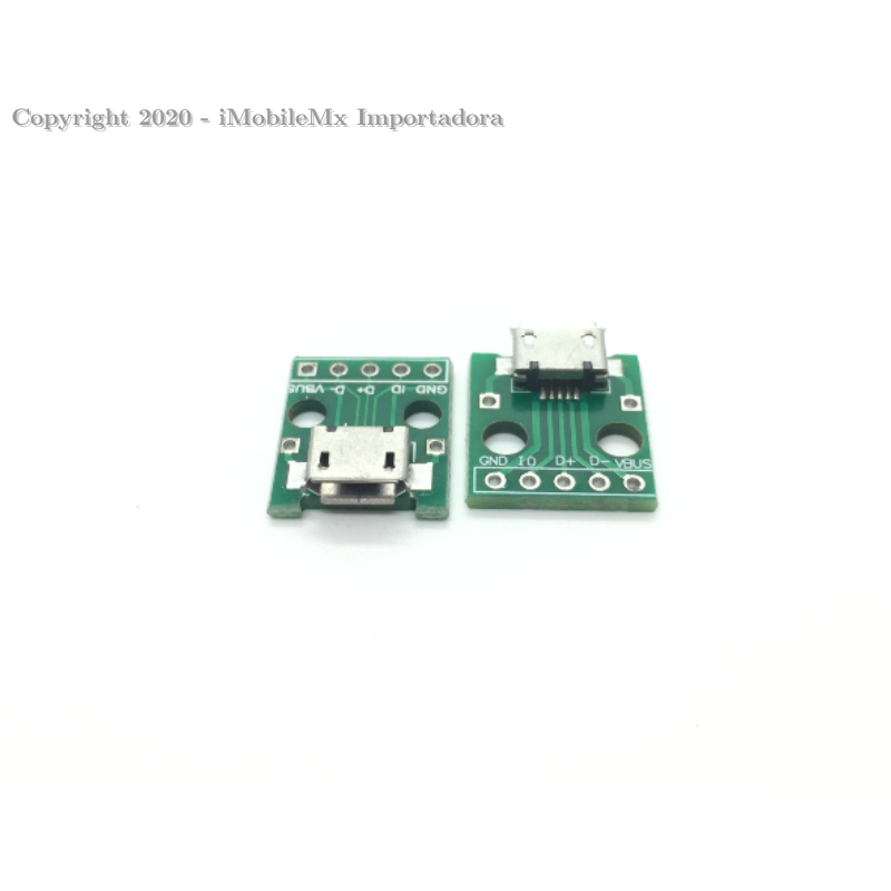 TABLETA MICRO USB A DIP BREAKOUT 2.54MM ARDUINO