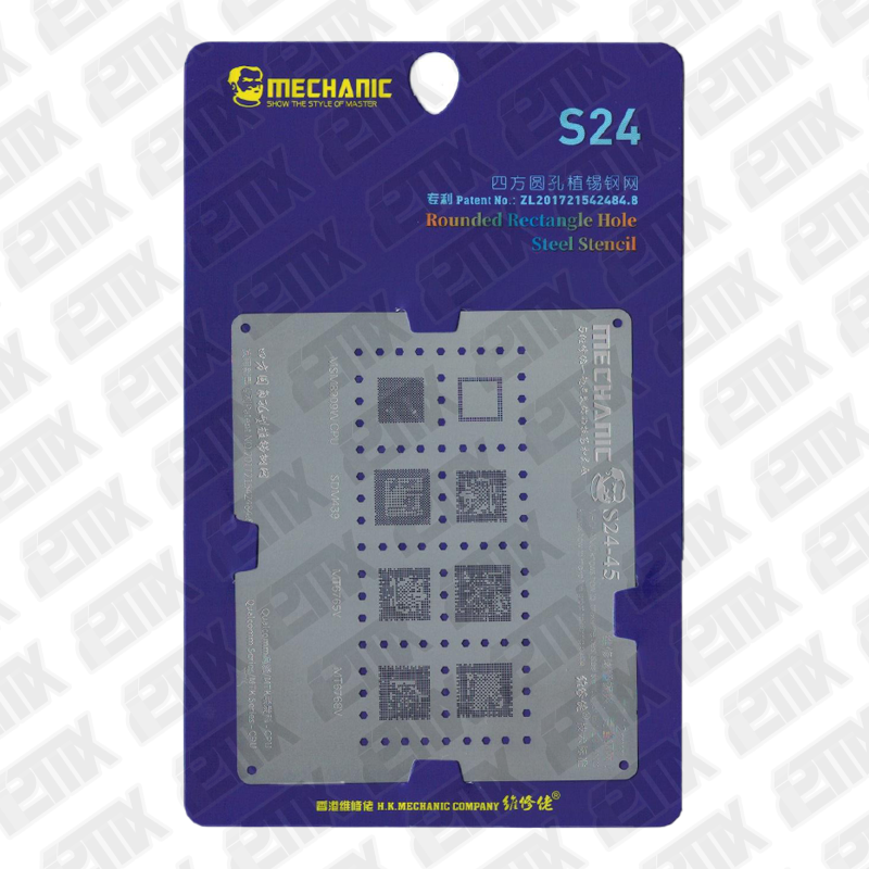 MECHANIC S24-45 STENCIL ZXW12 QUALCOMM MTK CPU