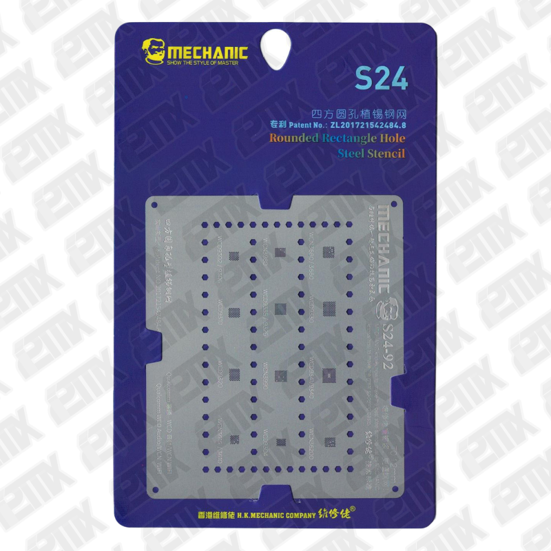 MECHANIC S24-92 STENCIL ZXW16 QUALCOMM WCD AUDIO & WIFI