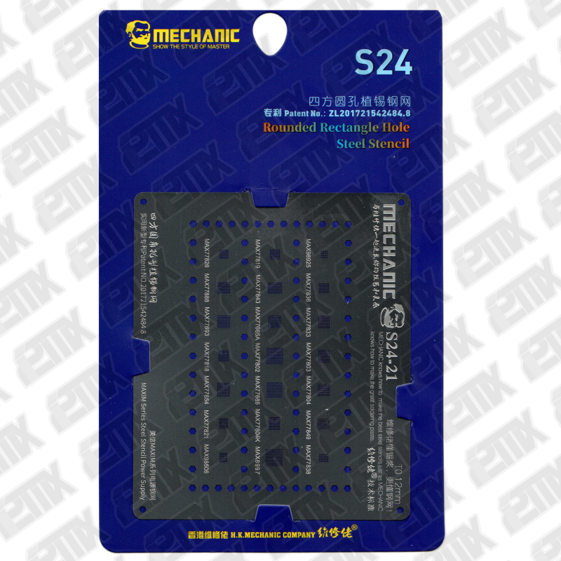 MECHANIC S24-21 STENCIL PMIC MAXIM MAX