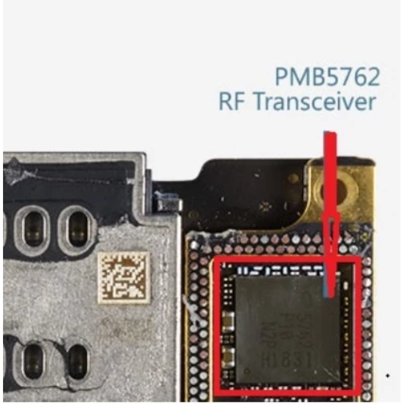 PMB5762 U_XCVR_K DE BANDA BASE IPHONE XS XS MAX XR