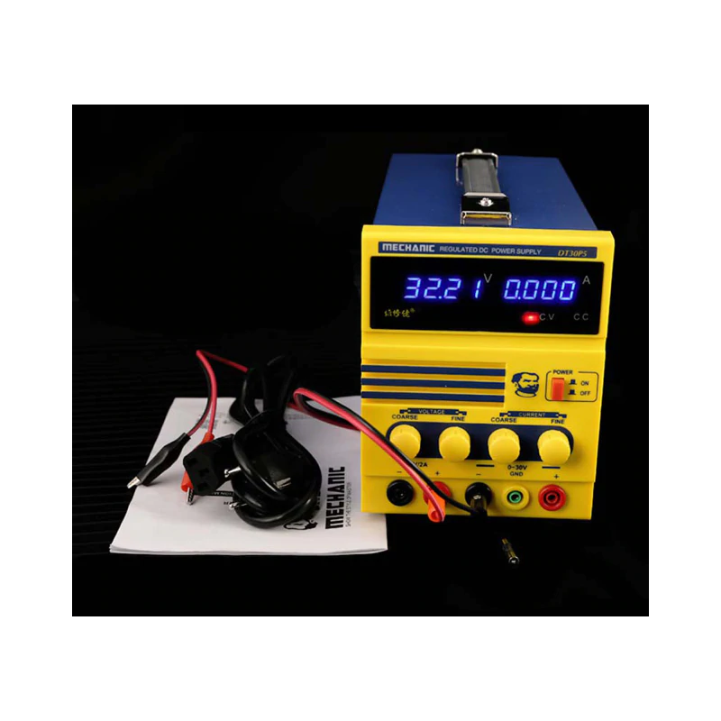 MECHANIC DT30P5 FUENTE DE PODER REGULADA 30V 5AMPS 4 DIGITOS