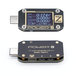 POWER Z KM001C USB-C QC3.0 PD TESTER VOLTAJE Y CORRIENTE AMPERAJE ANALIZADOR USB