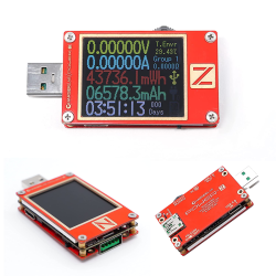 POWER Z KT002 USB-A PD TESTER VOLTAJE Y CORRIENTE AMPERAJE ANALIZADOR USB